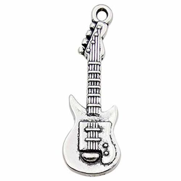 70pcs Craft Supplies Instrument Silver Music Notes Charms Pendants for Crafting - Picture 4 of 7